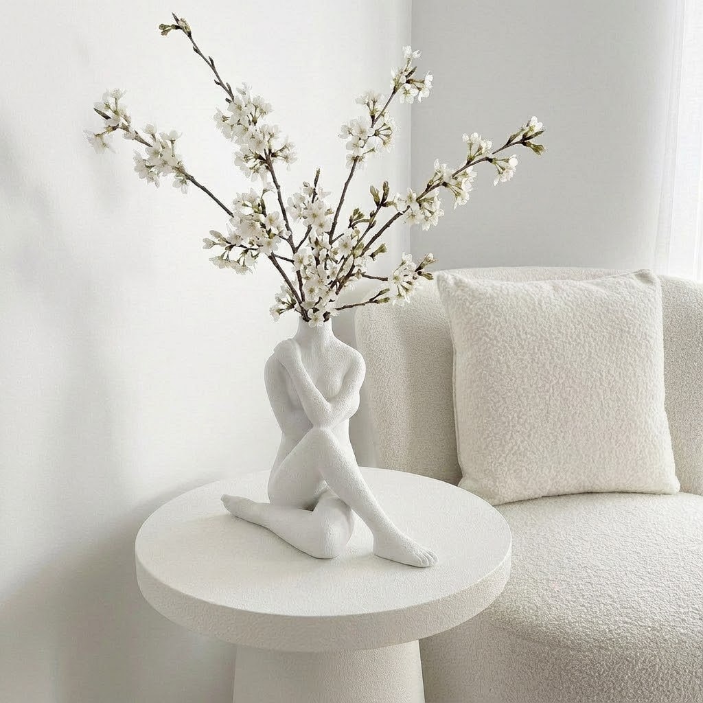 گلدان طرح لیدی 